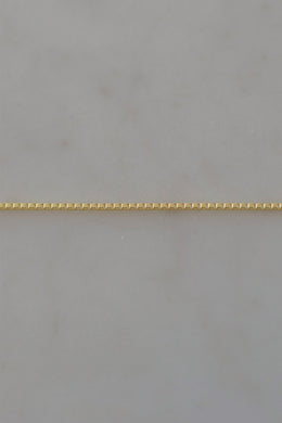 Sophie - Box Chain Bracelet, Gold