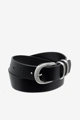 Status Anxiety - Let It Be Belt, Black/Silver