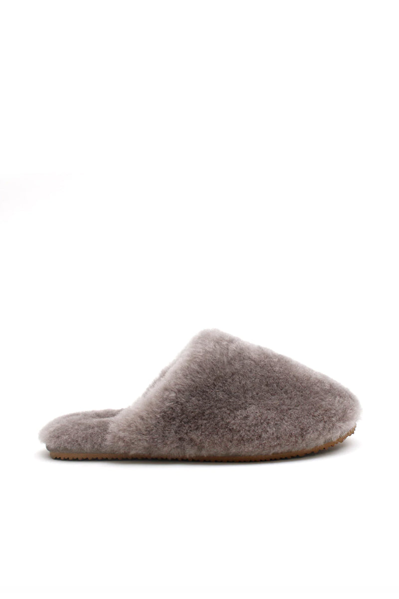 La Tribe - Sheepy Slip On Slipper , Grey