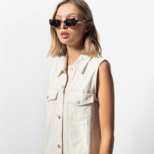 Status Anxiety - Wonderment Sunglasses, White Tort