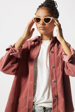 Status Anxiety - Villain Sunglasses, Nude