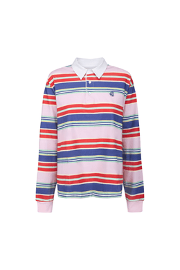 Commonplace - Columbia Road Polo, Multi Stripe