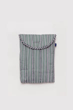 Baggu - 13" Puffy Laptop Sleeve,  Lilac Candy Stripe