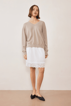 Commonplace - Night Night Lace Skirt, White