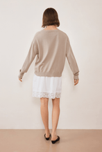 Commonplace - Night Night Lace Skirt, White