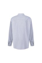 Commonplace - Beech Cottage Shirt, Black White Stripe