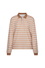 Commonplace - Common Polo, Muted Sunset Stripe