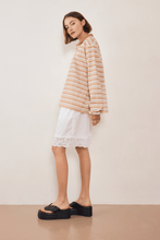 Commonplace - Common Polo, Muted Sunset Stripe