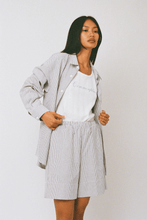 Commonplace - Beech Cottage Shirt, Black White Stripe
