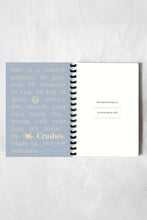 Crushes - 2026 Weekly Diary, Blue