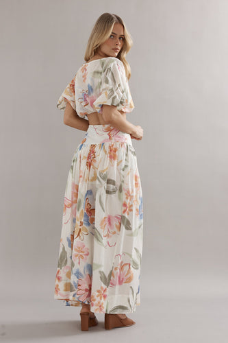 Caitlin Crisp - Capri Skirt, Tea Party Floral