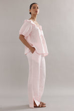 Caitlin Crisp - Little Darling Blouse, Pink Linen
