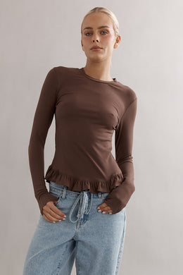Caitlin Crisp - Tutu Long Sleeve, Espresso