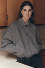 Assembly Label - Solana Wool Jacket, Brown/Black Check