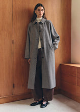 Assembly Label - Solana Wool Coat, Brown/Black Check