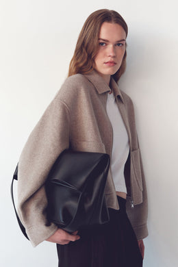 Assembly Label - Dallas Wool Jacket, Pebble