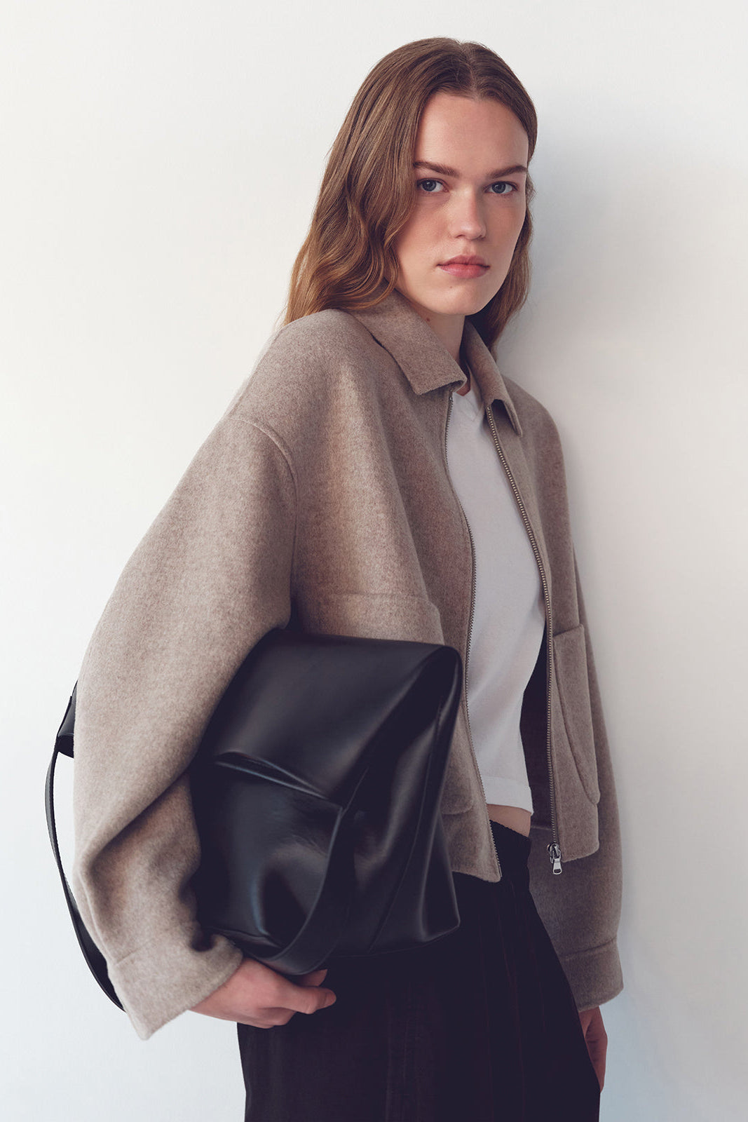 Assembly Label - Dallas Wool Jacket, Pebble