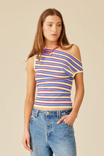 Ruby - Emma Knit Top, Butter Merlot Stripe