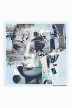 Dark Hampton - DH x Joel Hart Flux Petite Silk Scarf, Blue Multi