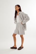 Commonplace - Beech Cottage Shirt, Black White Stripe