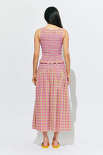 Ruby - Anastasia Tank, Pink Yellow Tartan