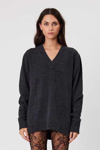 Remain - Ashlen Knit, Charcoal