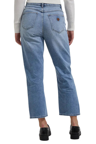 Abrand - Venice Straight Jean Liv, Light Vintage Blue