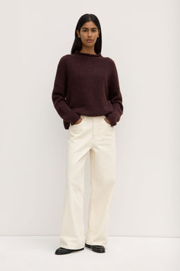 Assembly Label - Apolline Knit, Burgundy