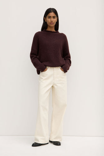 Assembly Label - Apolline Knit, Burgundy