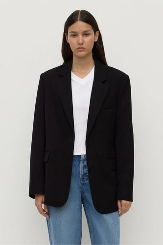 Assembly Label - Anika Wool Blazer, Black