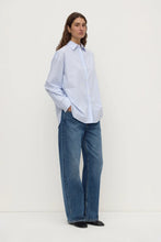 Assembly Label - Avoca Stripe Long Sleeve Shirt, Blue/White Stripe