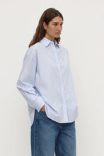 Assembly Label - Avoca Stripe Long Sleeve Shirt, Blue/White Stripe