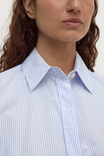 Assembly Label - Avoca Stripe Long Sleeve Shirt, Blue/White Stripe