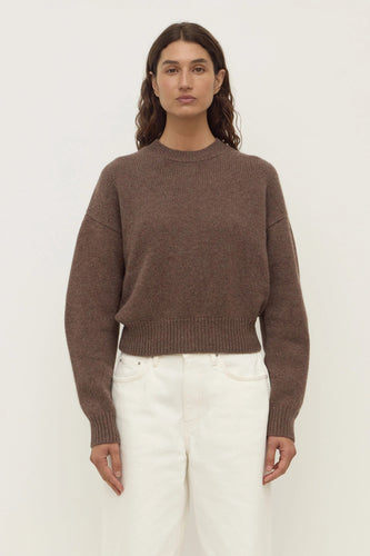 Assembly Label - Benny Knit, Cocoa Marle