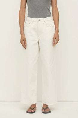 Assembly Label - Womens Boyfriend Jean, Vintage White