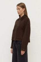 Assembly Label - Dallas Wool Jacket, Choc