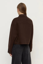 Assembly Label - Dallas Wool Jacket, Choc