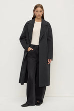 Assembly Label - Ivy Wool Coat, Charcoal Marle