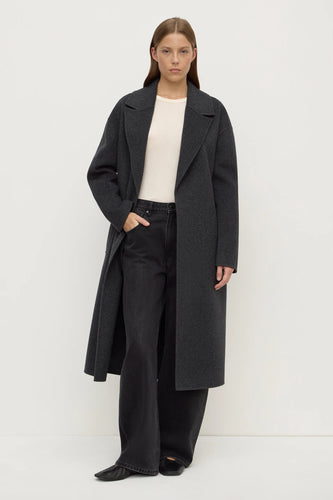Assembly Label - Ivy Wool Coat, Charcoal Marle