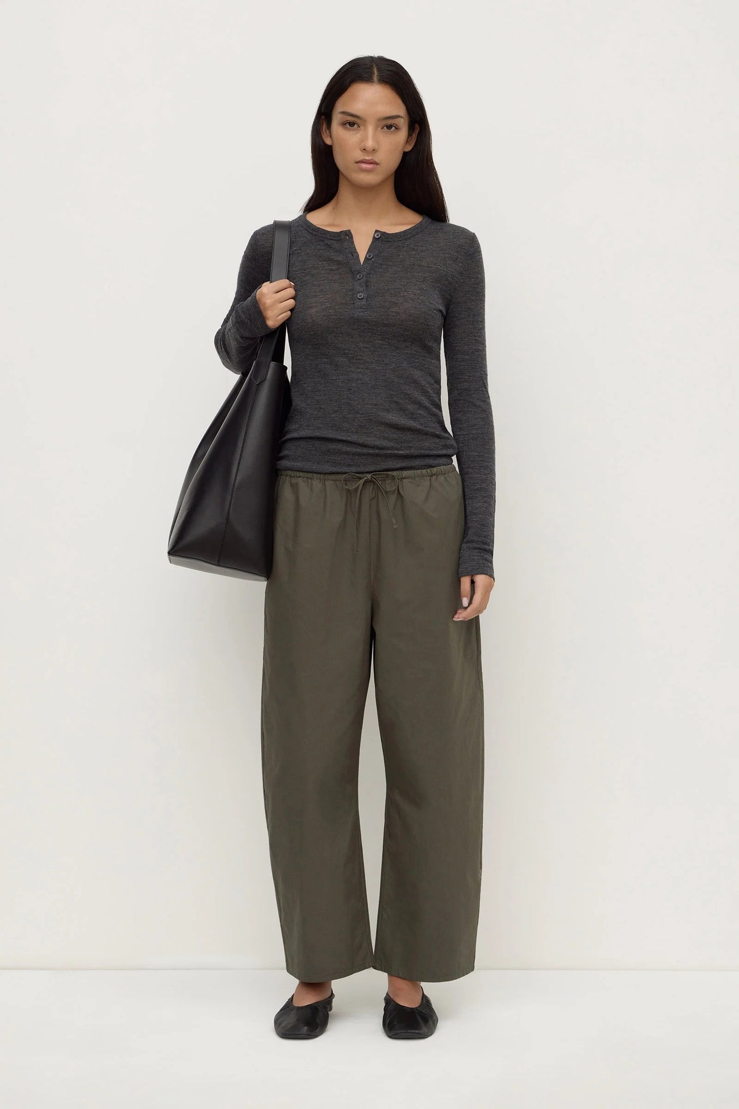 Assembly Label - Amara Pant, Dark Military