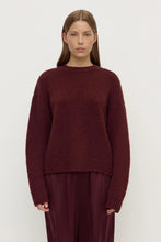 Assembly Label - Ariel Knit, Merlot