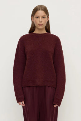 Assembly Label - Ariel Knit, Merlot