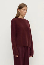 Assembly Label - Ariel Knit, Merlot