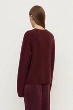 Assembly Label - Ariel Knit, Merlot
