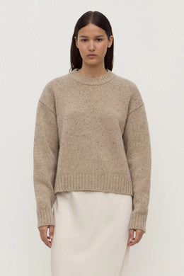 Assembly Label - Beau Merino Wool Knit, Stone Marle