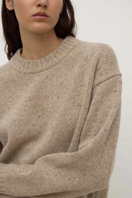 Assembly Label - Beau Merino Wool Knit, Stone Marle