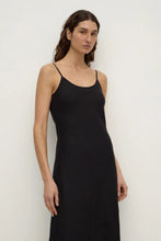 Assembly Label - Colette Linen Slip Dress, Black