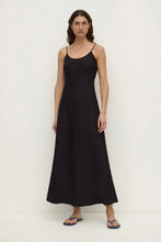 Assembly Label - Colette Linen Slip Dress, Black