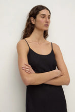 Assembly Label - Colette Linen Slip Dress, Black