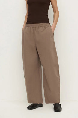 Assembly Label - Elaine Washed Cotton Pant, Dark Sand